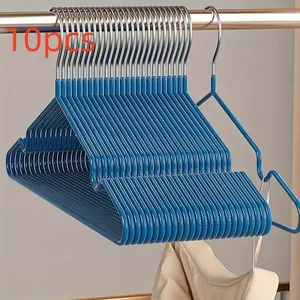 Non-Slip Metal Clothes Hangers, Anti-Shoulder Angle, Traceless and Durable, Ideal for Home Use, Protects Clothing, Modern Look, Stable