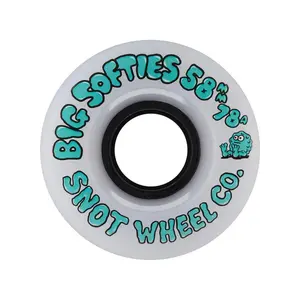 Snot Big Softies Black Core 58mm 78a Cruiser Wheels