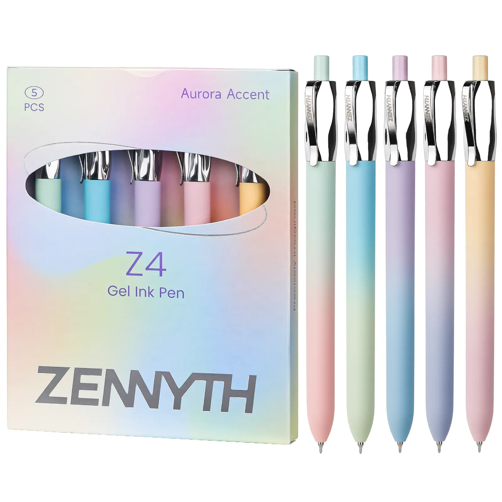 Ddaowanx 5-Pcs 0.5mm Quick-Dry Black Ink Gel Pen Set, Writing Stationery for Office & School Supplies,back to school,back to school shopping