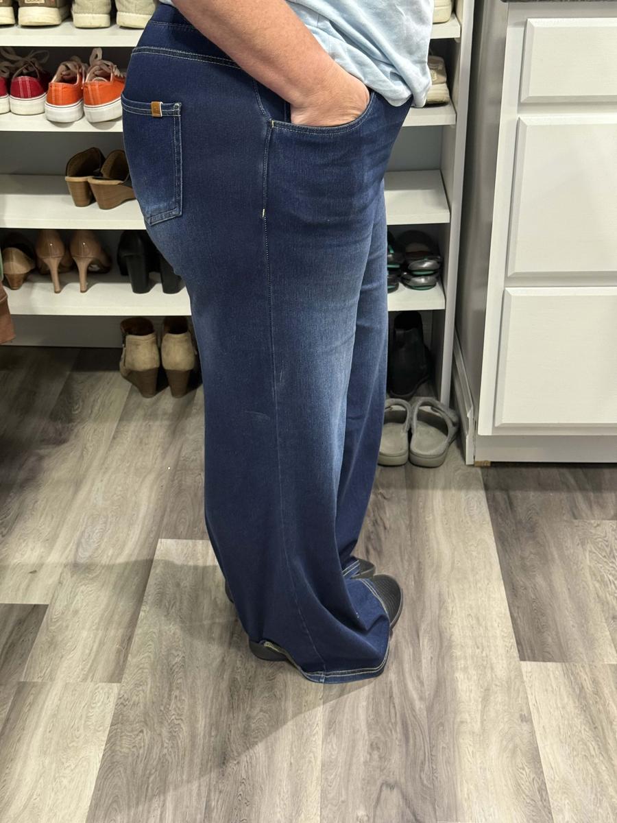 Item: Bright Blue Denim, regular, L(12 - 14)