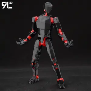 9L3D Dummy Action Figure Already Assembled 3D Print 13 Lucky Robot Figures Set Desktop Decoration Gift Full Body Movability Toys