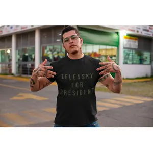Zelensky 4 President Classic Streetwear T Shirt