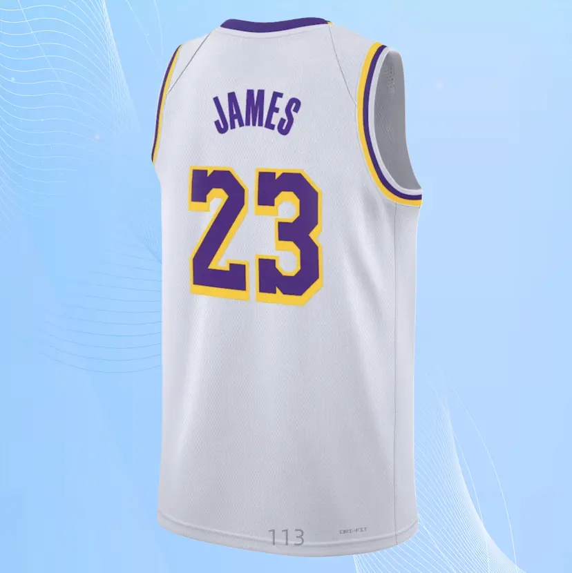 Classic-Design stitched Basketball Jerseys Gold shirt Eye-Catching CV