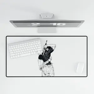The Silent Killer,Toji Fushiguro Mousepad, Jujutsu Kaisen Anime Desk Mat, Cursed Energy Slayer, Large Extended Mouse Pad, Anime Gaming Setup
