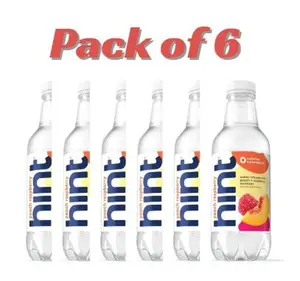 Hint Smash-Up 4-Flavor Variety Pack Flavored Water, 16 fl oz Bottles, 6 Pack