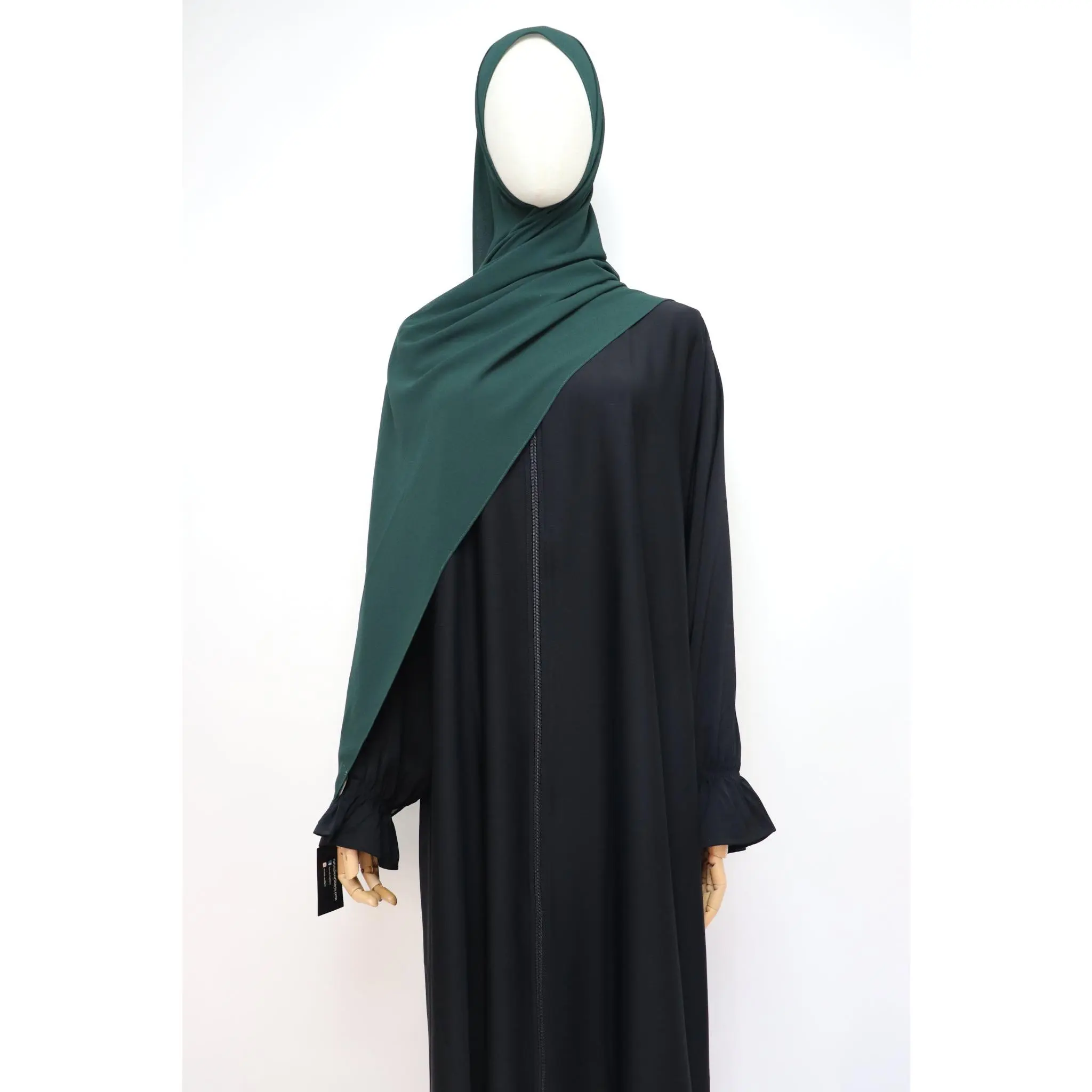 Premium Chiffon Hijab Standard Size - Forest