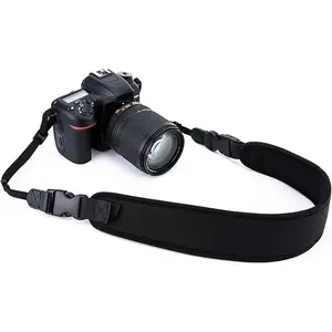 X-CLC07   Camera Neck Strap, Soft Neoprene Shoulder Belt for Canon EOS R5 R6 5D Mark IV 6D Mark II SL3 SL2 T8i T7 T7i 90D 80D Nikon D6 D5 DF D850 D810 D780 D7500 D5600 D3500 Sony A1 A99II,etc