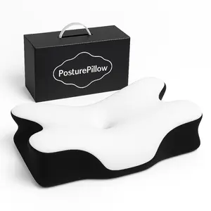 Posture Pillow Ergonomic Cervical Pillow – Memory Foam Neck & Shoulder Support