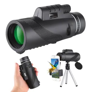 80x100 High Definition Bird Watching Telescope, Manual Focus, Tripod & Universal Clamp, Essential for Hiking, Birding, Hunting, Outdoor Enthusiasts