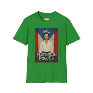 Puerto Rican Power T-Shirt | Retro Flag Portrait, Vintage Pride Tee