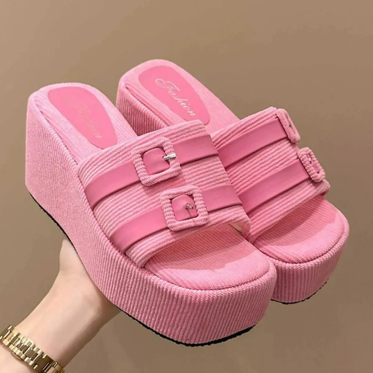 Open Toe Platform Sandals