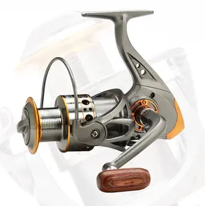 Model 1000-7000 metal spinning fishing reel with a 5:2:1 gear ratio, maximum resistance of 10 kg, durable and high-performance, suitable for both freshwater and saltwater fishing equipment, fishing reel, spinning reel.