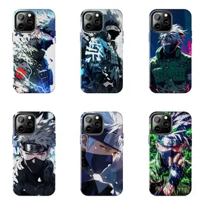 Hatake Kakashi Naruto Anime Case for iPhone 17-7 Pro Max Plus & Samsung Galaxy S25-S21 Ultra Plus - Kakashi Sharingan Chidori Aesthetic Phone Cover unisex