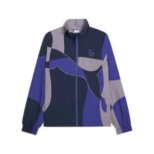 PUMA Mens X Kidsuper Cellerator Jacket Athletic Outerwear Casual - Blue, Purple