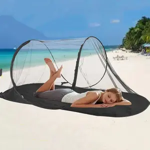 Large Pop up Mosquito Tent Portable Foldable Mosquito Bug Net for Bed Camping Travel Patio Outdoor 78 * 27 * 27 Inch Bug Netting Mesh Tent Canopy for Adults Bedroom Mesh Netting Sides