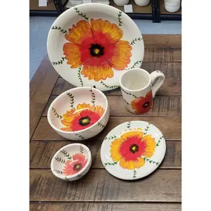Wild Poppy Dinner Set