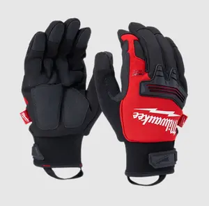 Milwaukee Winter Demolition Gloves - Waterproof Windproof Insulated 40g with SMARTSWIPE™ Knuckle Guard & Reinforced Palm Fingers