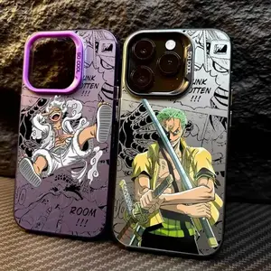 Anime Pirate L-Luffys  Inspired Phone Case – Cool Ma-nga Hero Aesthetic Matte Cover for iPhone 17 Air 16 15 14 13 12 11 Pro Max Plus