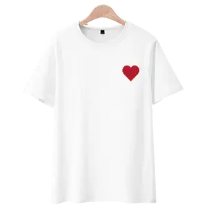 COOFANDY Men'sGraphic & Interactive Tee Set: Heart, Slogan, and QR-Code Short Sleeve  Casual T-Shirts