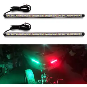 Navigation Lights For Boats Led, Boat Red and Green Bow Lights, Boat Night Fishing Lights, Deck Lights, IP67 Waterproof for Pontoon Boat Bas Boat Dinghy Kayak Jon Boat Yacht