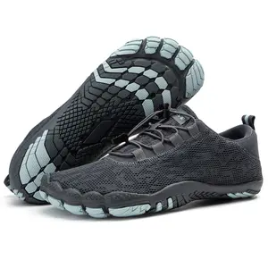 HIITAVE Women's Barefoot Wide-Toe Water Shoes Non-Slip Quick-Drying Slip-On Water Sports Shoes Suitable for Water Sports Swimming Pools Surfing