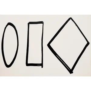 Ellsworth Kelly, Composition (Axsom, I-B), Derrière le miroir, Limited Edition Lithograph