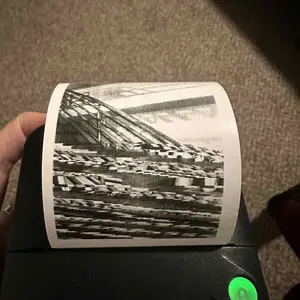 Mini Pocket Sticker Printer, Inkless Thermal Printer for Notes, Photos, Stickers and Labels, Portable Handheld Printer