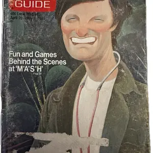 TV Guide 1981 - Fun and Games Behind the Scenes at 'MASH’