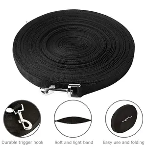 Premium Long Dog Leash for Obedience & Recall Training - Available in 6, 15, 23, 33, 50, 100 FT Lengths - Perfect for Training, Walking, and Outdoor Adventures!
