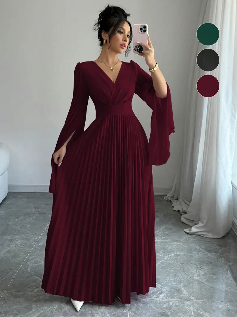 floor length formal wedding guest dresses - TikTok Shop
