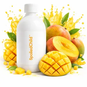 SpoiledChild Collagen Peptides + Vitamin C + Hyaluronic Acid Liquid Collagen Mango Flavor 400 ml (13.5 Fl oz)