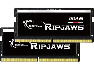 G.SKILL Ripjaws SO-DIMM 64GB (2 x 32GB) 262-Pin DDR5 SO-DIMM DDR5 5600 (PC5 44800) Laptop Memory Model F5-5600S4645A32GX2-RS