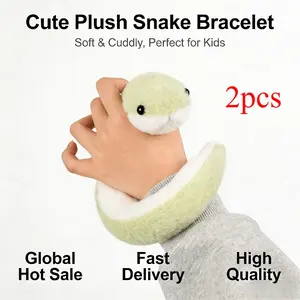 2pcs Cute Plush Snake for Kids, Soft Snakes for Kids, Perfect for Bedtime Soothing, Birthday Gift, Room Decoration, Comfortable Touch