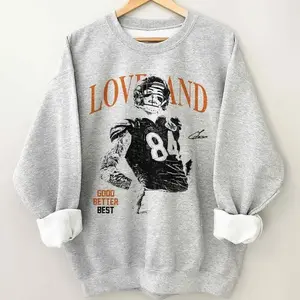 Gildan Unisex Long Sleeve Cotton Pullover Hoodie - Stylish Casual Classic Polyester Fabric Top, Chicago Good Better Best Vintage Football Game Day Fan Wear
