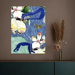 Viral HHenri Matisseing Poster HD Heavy-Duty Self-Stick Waterproof Wall Decor Tool-Free Install Durable & Reusable Conceals Wall Flaws Elevates Home Style Perfect for Living Room Bathroom & Kitchen Easy Apply & Remove