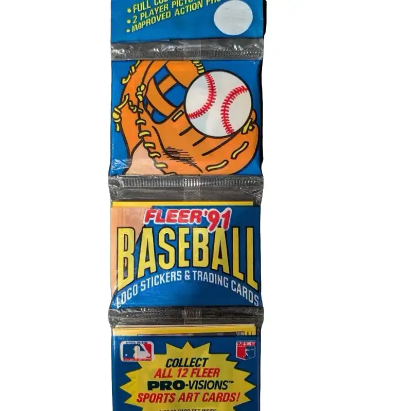 Fleer 1991 Baseball Trading Cards - Collectible Sports Card Set for Baseball Enthusiasts