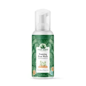 Tea Tree Oil Foaming Therapeutic Soap Wash Made in USA Promotes Healthy Skin, Feet & Nails Fights Foot Odor, Eczema, Athlete's Foot 6.5 Oz