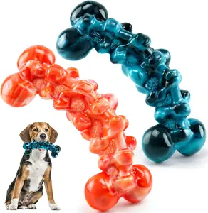 2 Pack Large Dog Chew Toys for Aggressive Chewers - Tough Dog Toys to Keep Them Busy Indestructible Super Chewer
