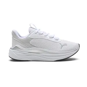 PUMA Womens Stakd Evo Running Sneakers Shoes - White