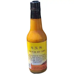 Touch of Sol Roasted Ancho and Garlic Super Hot Sauce 10oz - Flavor