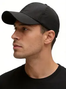 1PC Breathable Quick-Dry Hat, Outdoor Cap for Women, Summer Thin Baseball Cap, Adjustable Sun Protection Hat for Running, Cycling, Fishing