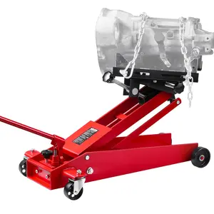VEVOR Low Profile Floor Jack, 1000 lbs / 0.45 Ton Lifting Capacity Telescoping Transmission Floor Jack, 6.3-25.2 in Lifting Height, 360 °   Swivel Front wheels, Heavy-Duty Lift Hoist for Garage/Shop