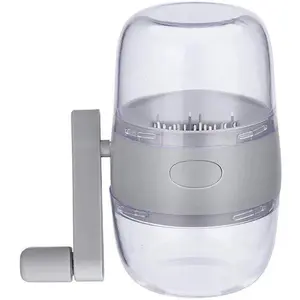 Food Nut Chopper Grinder Hand Crank For All Nuts Walnut Pecans, Kitchen Multi Chopper Shredder For Making Toppings