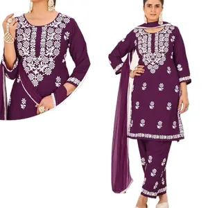 Indian Pakistani dress Casual Womenswear party wear Fitted