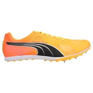PUMA Mens Evospeed Crossfox 4 & Field Running Sneakers Shoes - Orange