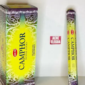 Camphor Incense Stick - Scented Fragrance Stick for Freshening Aroma in Elegant Packaging