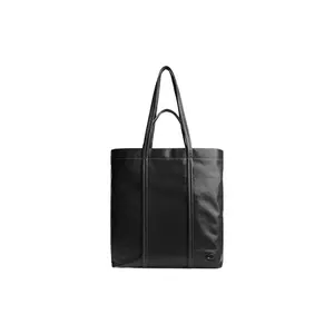 COACH Hall 35 Leather Tote Bag with Logo and Zipper Pocket for Men