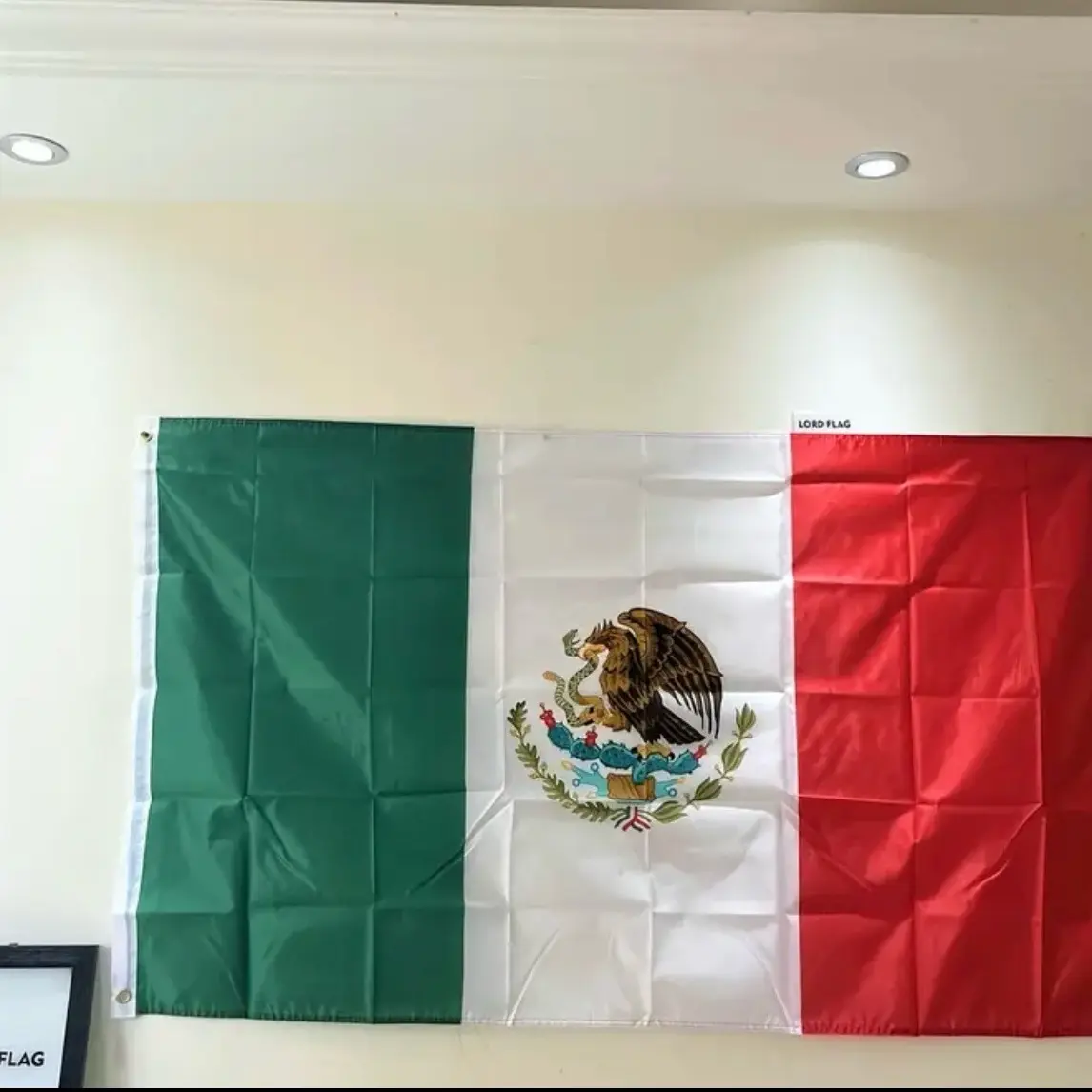 Mexico flag Banners 3X5 Mexico flag Banners 3X5
