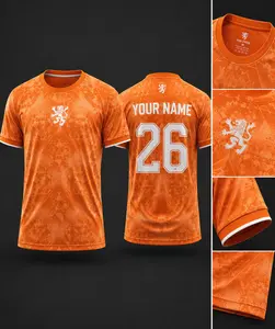 De Jong Netherlands Fan Edition Custom Name Number Shirt, Netherlands Personalized Supporter Tee, Game Day Sports Apparel, Country Pride Fan Wear, Unisex Gift for Men Women
