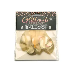 Glitterati Boobie Party Confetti Balloons